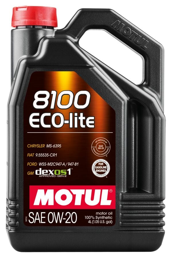 MOTUL 8100 ECO-LİTE 0W-20 DEX1 GEN2 4 LİTRE MOTOR YAĞI