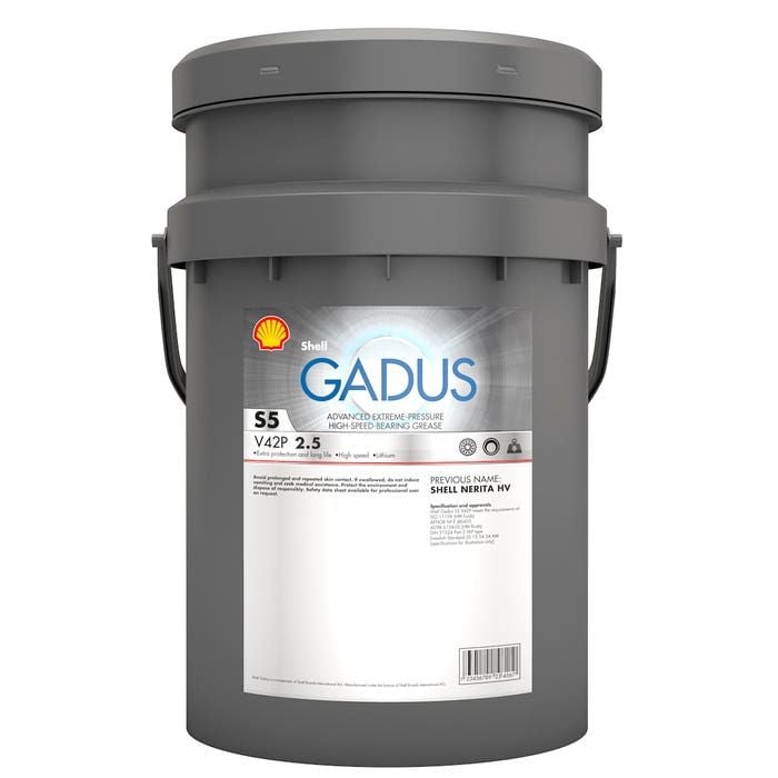 SHELL GADUS S5 V42P 2.5 (NERİTA HV)- 18 KG GRES YAĞI