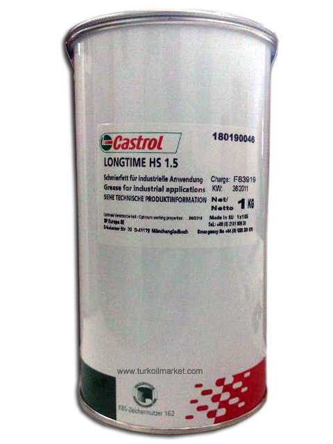 CASTROL LONGTİME HS 1.5 - 1 KG YÜKSEK HIZ GRESİ GRES YAĞI