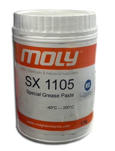 MOLY SX 1105 SİLİKONLU GIDA ONAYLI VANA SIZDIRMAZLIK GRESİ- 1 KG GRES YAĞI