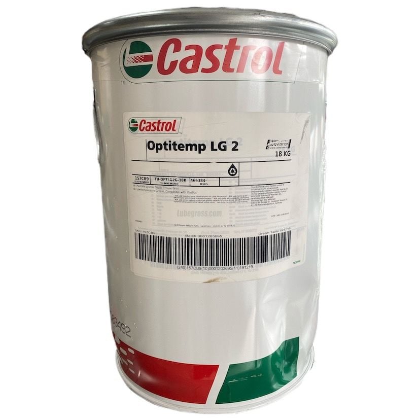 CASTROL OPTİTEMP LG 2 - 18 KG DÜŞÜK SICAKLIK GRESİ GRES YAĞI