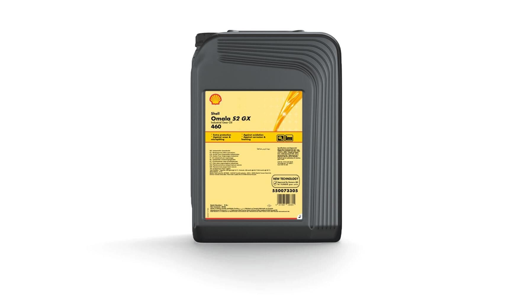 SHELL OMALA S2 GX 460 - 20 LİTRE ŞANZIMAN YAĞI