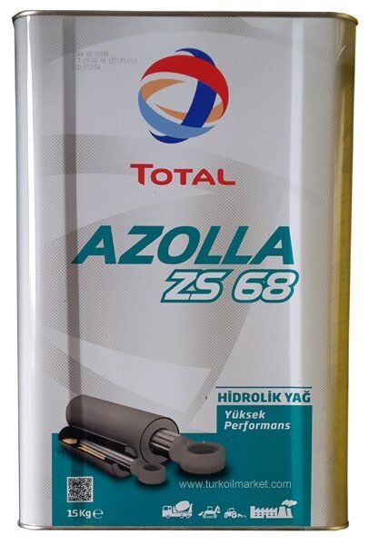 TOTAL AZOLLA ZS 68 - 15 KG HİDROLİK YAĞ HİDROLİK YAĞI