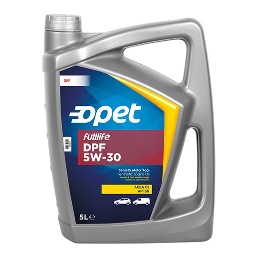 OPET FULLLİFE DPF 5W-30 PARTİKÜLLÜ MOTOR YAĞI 5 L MOTOR YAĞI