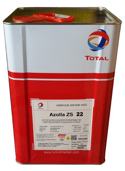 TOTAL AZOLLA ZS 22 - 15 KG HİDROLİK YAĞI