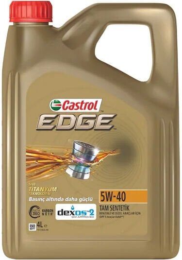 CASTROL EDGE 5W-40 TİTANİUM FST - 4 LİTRE