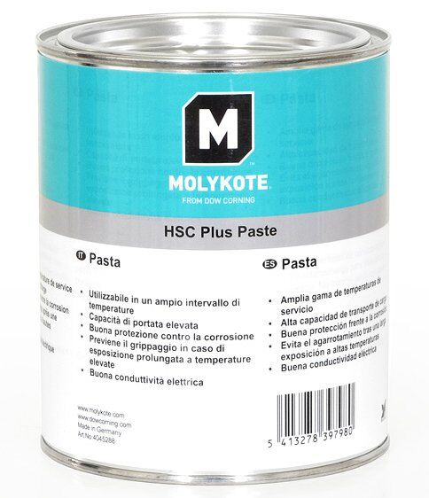 MOLYKOTE HSC PLUS - YÜKSEK SICAKLIK GRESİ 1 KG +1100 C GRES YAĞI