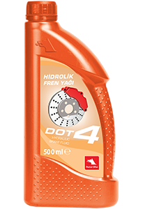 PETROL OFİSİ DOT 4 FREN HİDROLİĞİ - 400 ML. FREN VE DİREKSİYON YAĞI