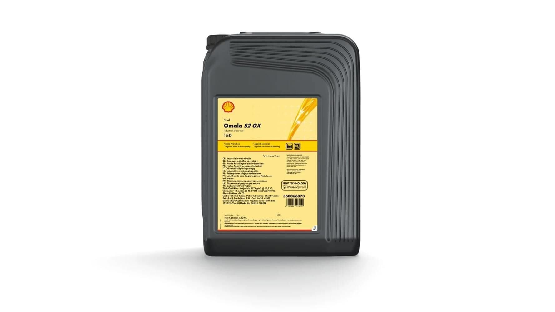 SHELL OMALA S2 GX 150 - 20 LİTRE ŞANZIMAN YAĞI