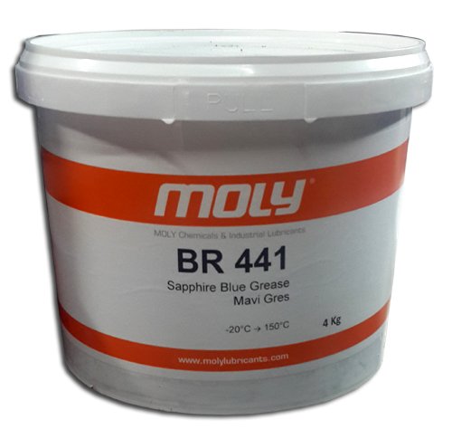 MOLY BR 441 MAVİ RULMAN GRESİ - 4 KG GRES YAĞI