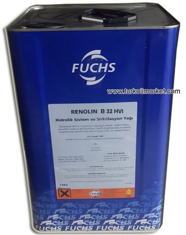 FUCHS RENOLİN B 32 HVI - 16 KG HİDROLİK YAĞI