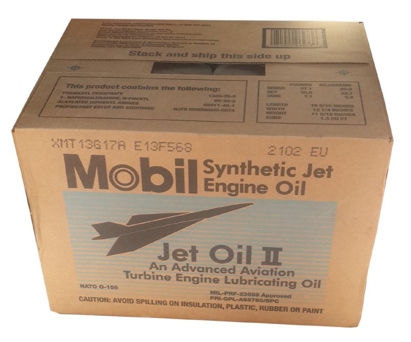 MOBİL JET OİL 2 (1LX24 AD) - 24 LİTRE TÜRBİN YAĞI