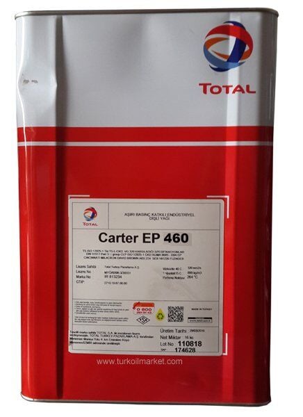 TOTAL CARTER EP 460 - 16 KG ŞANZIMAN YAĞI