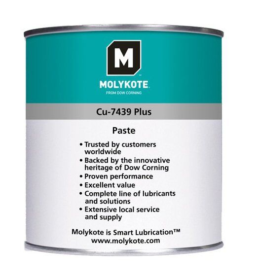 MOLYKOTE CU 7439- BAKIR TOZU İÇEREN YÜKSEK PERFORMANS GRESİ 1 KG GRES YAĞI