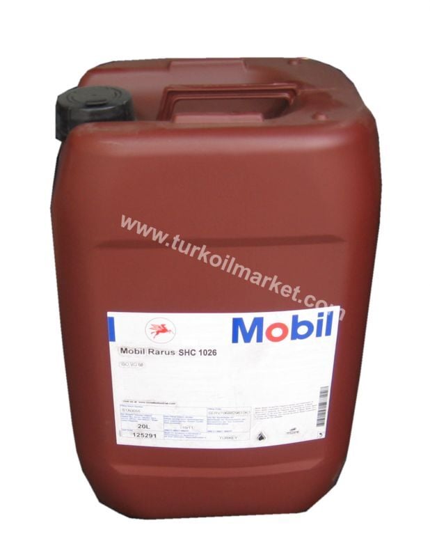 MOBİL SHC RARUS 68 - 20 LİTRE VİDALI KOMPRESÖR YAĞI KOMPRESÖR YAĞI