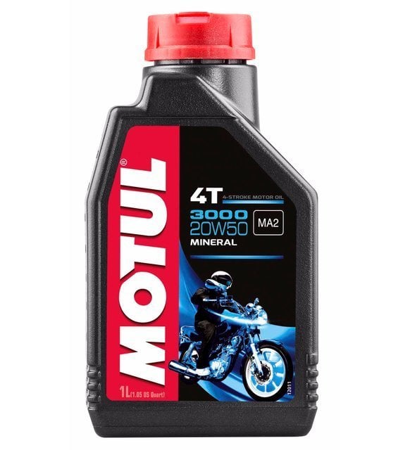 MOTUL 3000 20W-50 4T - 1 LİTRE MOTOSİKLET YAĞI