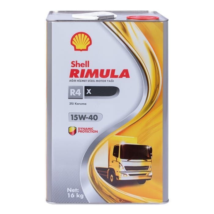 SHELL RİMULA R4 X 15W-40 - 18 LİTRE MOTOR YAĞI