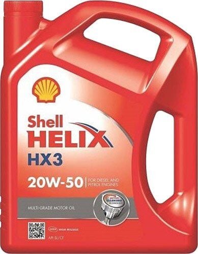 SHELL HELİX HX3 20W-50 - 4 LİTRE MOTOR YAĞI