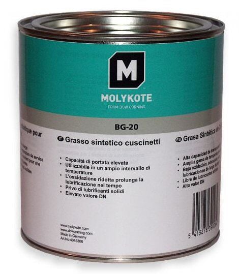MOLYKOTE BG 20 - EW AW LİTYUM GRES 1 KG GRES YAĞI