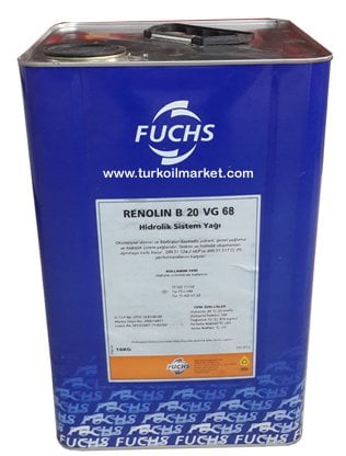 FUCHS RENOLİN B 20 VG 68 - 16 KG HİDROLİK YAĞI