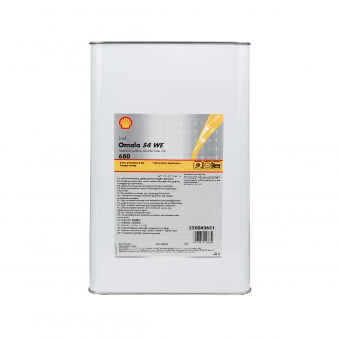 SHELL OMALA S4 WE 680 - 20 LİTRE ŞANZIMAN YAĞI