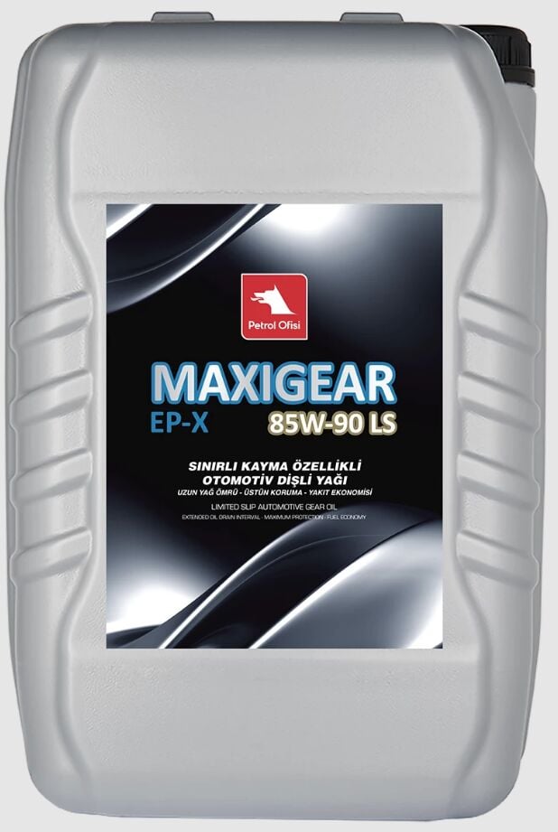 PETROL OFİSİ MAXİGEAR EP-X 85W-90 LS 20 LİTRE ŞANZIMAN YAĞLARI