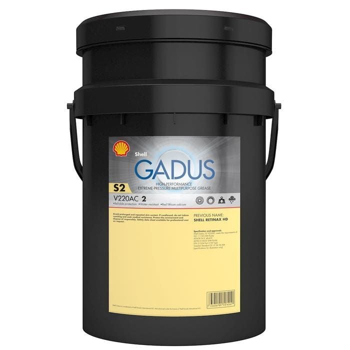 SHELL GADUS S2 V220AC 2 - 18 KG