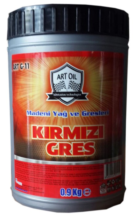 ARTOİL KIRMIZI GRES - 900 GR GRES YAĞI