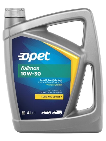 OPET FULLMAX 10W-30 - 4 LİTRE MOTOR YAĞI
