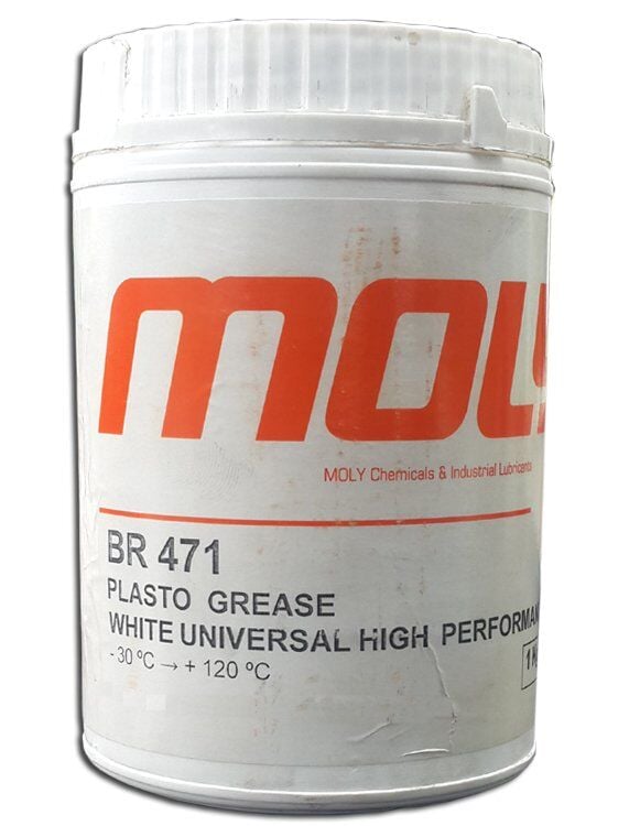MOLY BR 471 PLASTO GREASE - 1 KG BEYAZ RULMAN VE DİŞLİ GRESİ GRES YAĞI