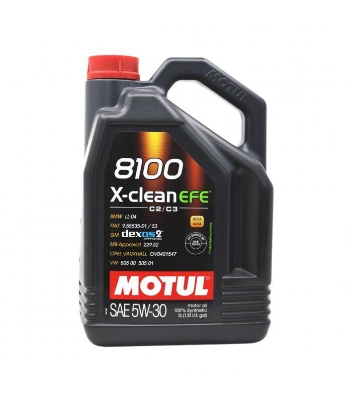 MOTUL 8100 X-CLEAN EFE 5W-30 DEXOS2 PARTİKÜLLÜ - 5 LİTRE