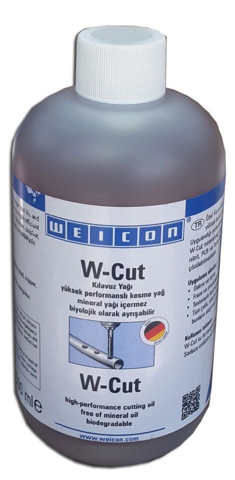 WEİCON W CUT - 500 ML KESME VE KLAVUZ YAĞI