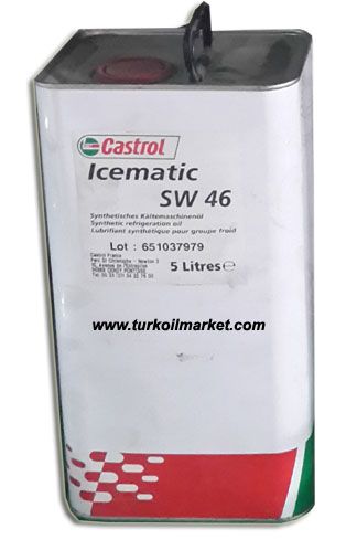 CASTROL İCEMATİC SW 46 - 5 LT KOMPRESÖR YAĞI