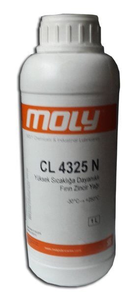 MOLY CL 4325 N -1L YÜKSEK SICAKLIĞA DAYANIKLI FIRIN ZİNCİR YAĞI