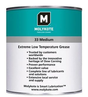 MOLYKOTE 33 MEDİUM - SİLİKON BAZLI DÜŞÜK SICAKLIK GRESİ 1 KG GRES YAĞI