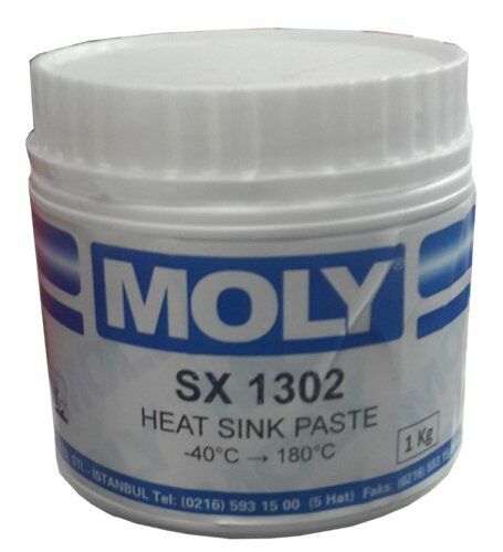 MOLY SX 1302 HEAT SİNK PASTE - 1 KG ISI İLETİM GRESİ (MACUN) GRES YAĞI
