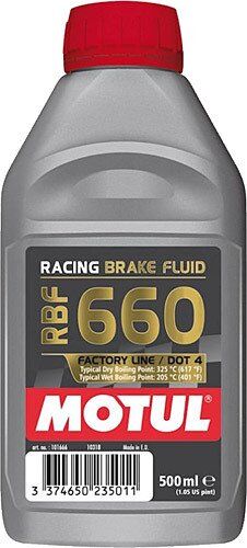 MOTUL RBF 660 FL DOT 4 500 ML TAM SENTETİK FREN HİDROLİĞİ YAĞI