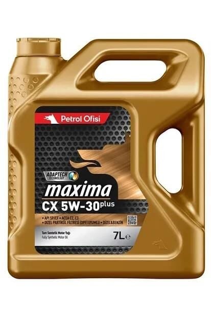 PETROL OFİSİ MAXİMA CX 5W-30 - 7 LİTRE PARTİKÜLLÜ MOTOR YAĞI