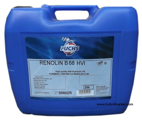 FUCHS RENOLİN B 68 HVI - 16 KG HİDROLİK YAĞI