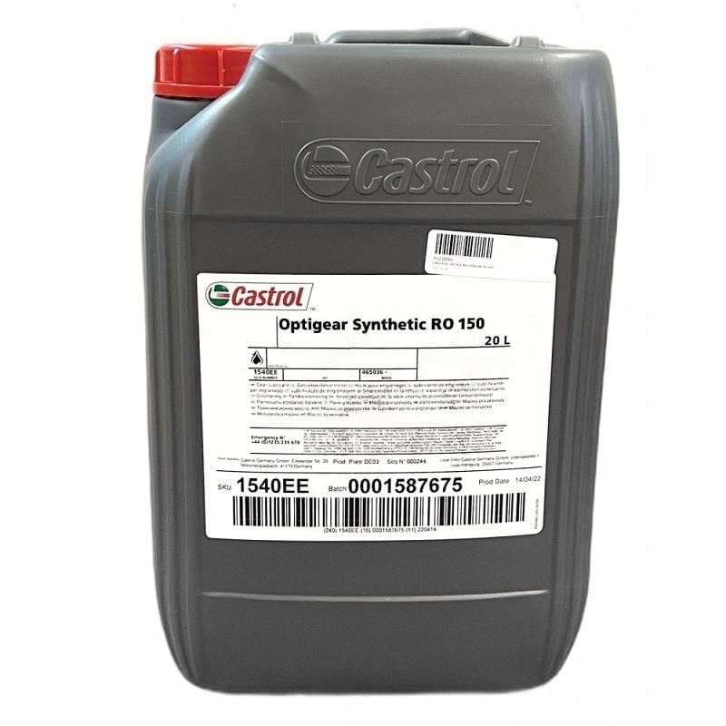 CASTROL OPTİGEAR SYNTHETİC RO 150 20 LİTRE