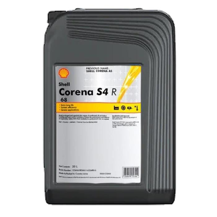 SHELL CORENA S4 R 68 - 20 LİTRE KOMPRESÖR YAĞI